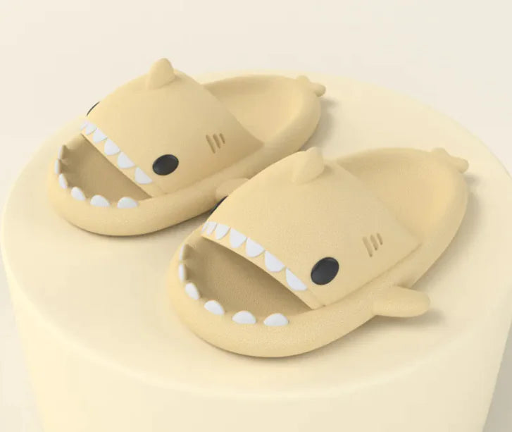 Adult Shark Cartoon Slippers, Indoor Outdoor Funny Slippers - THE OUTLET