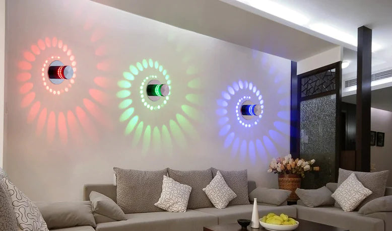 Modern LED Color-Changing Corridor Wall Light Fixture - THE OUTLET