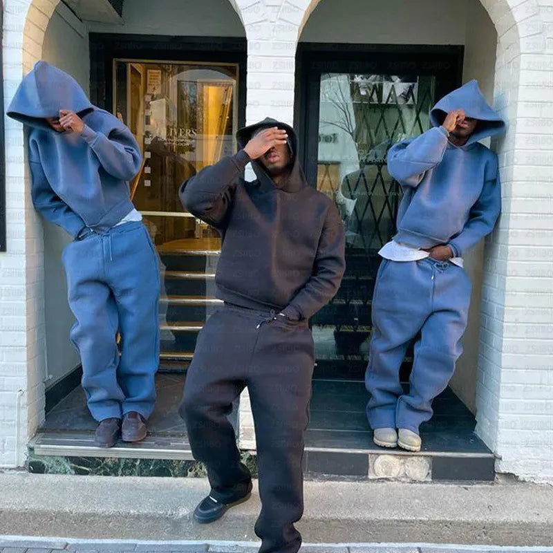 Fashion Hoodie & Sweatpants Set - THE OUTLET