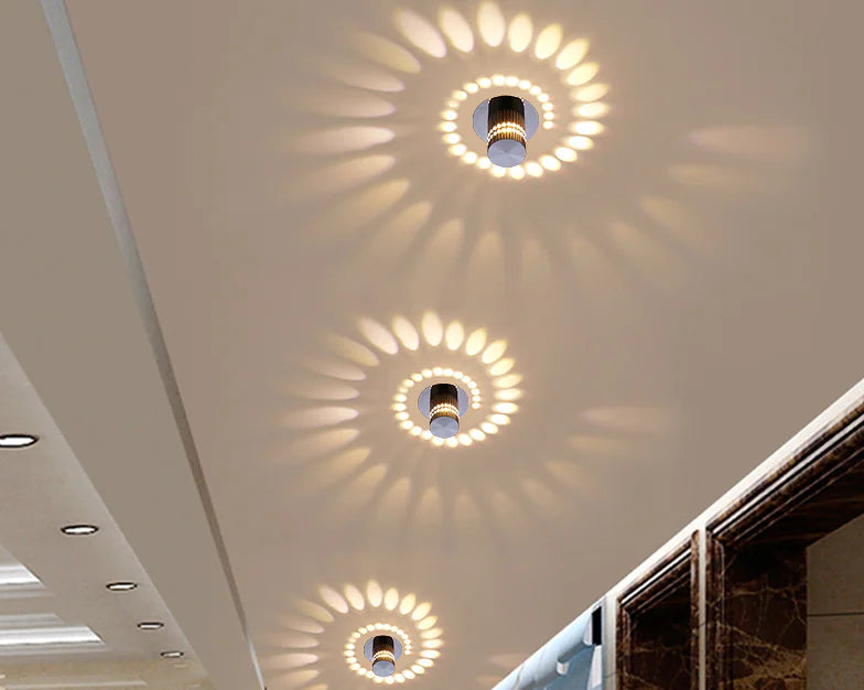 Modern LED Color-Changing Corridor Wall Light Fixture - THE OUTLET