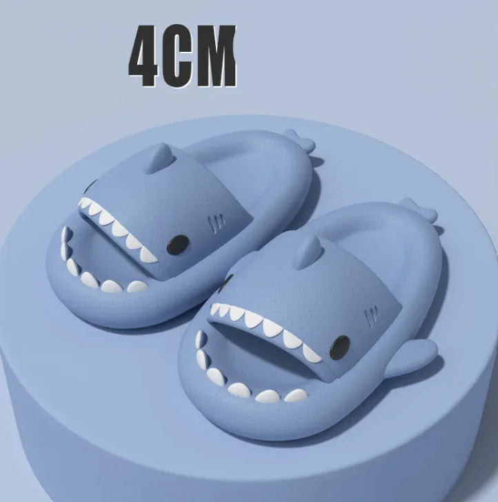 Adult Shark Cartoon Slippers, Indoor Outdoor Funny Slippers - THE OUTLET