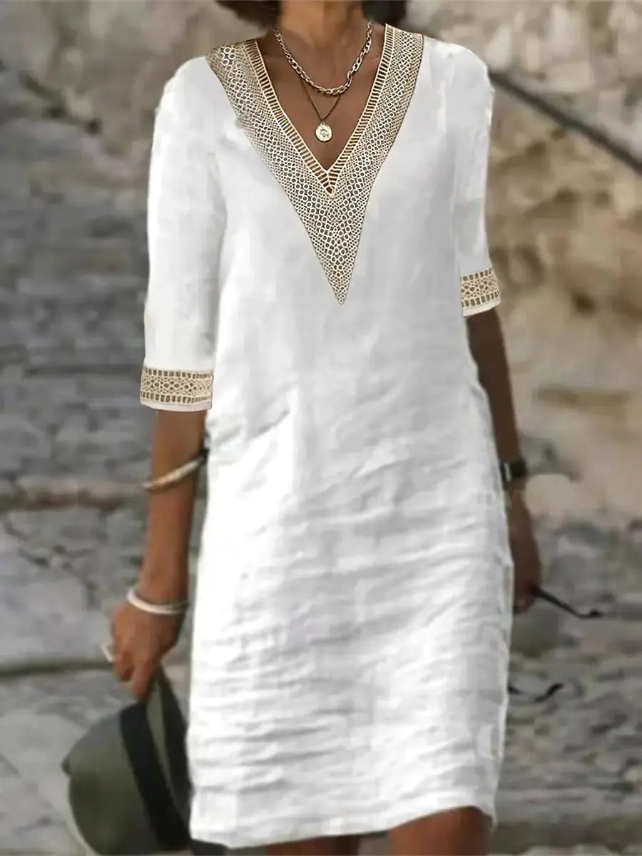 YZ1224 Women's Casual Loose Dress for Fall/Winter - THE OUTLET
