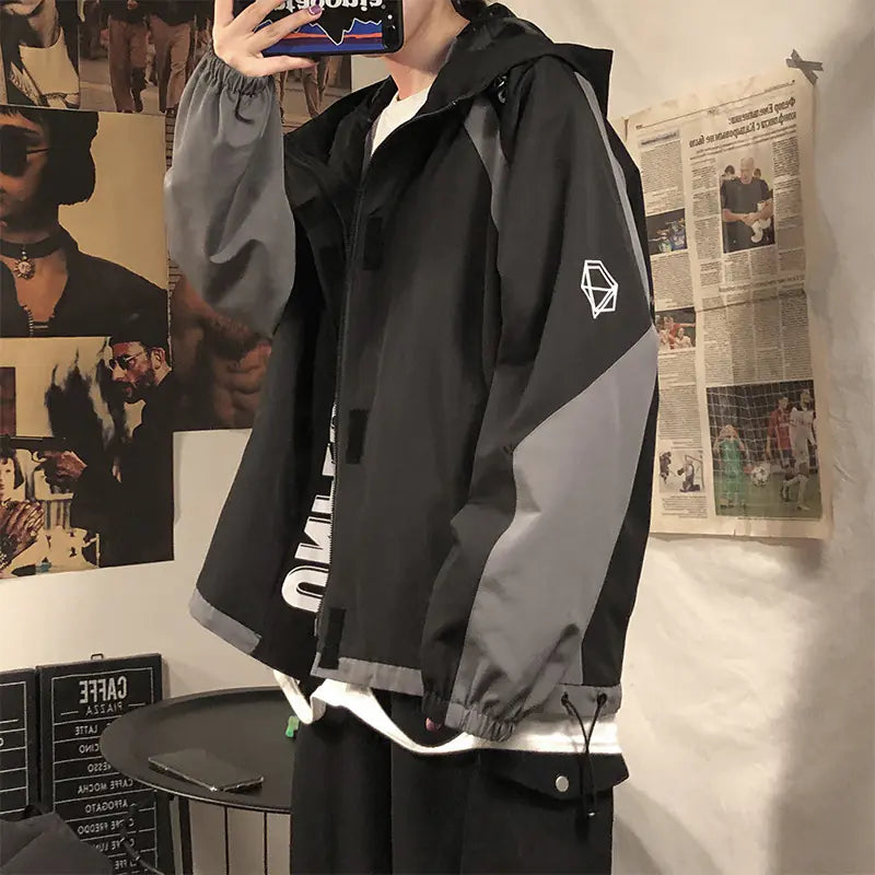 Functional European Style Hooded Cotton Jacket