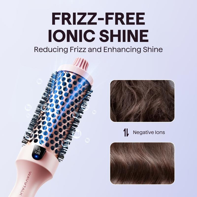 Wavytalk®️ Blowout Boost Ionic Thermal Brush - THE OUTLET