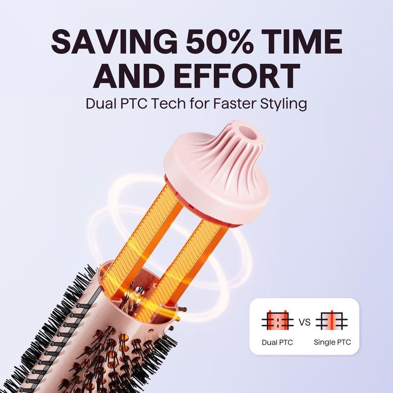 Wavytalk®️ Blowout Boost Ionic Thermal Brush - THE OUTLET