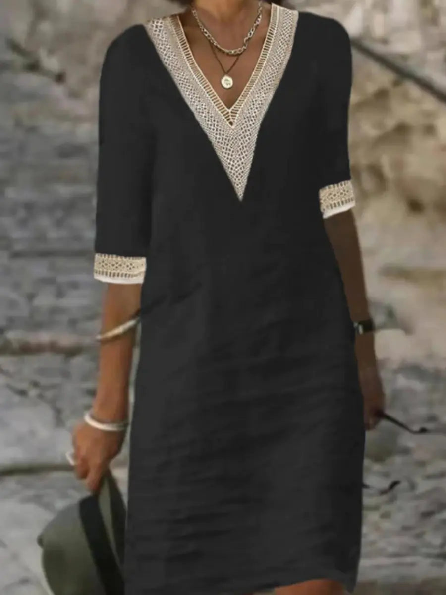 YZ1224 Women's Casual Loose Dress for Fall/Winter - THE OUTLET