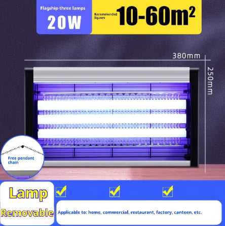Indoor Electric Fly & Mosquito Killer Lamp - THE OUTLET