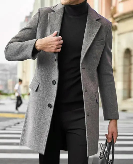 Gentleman's Winter Woolen Coat
