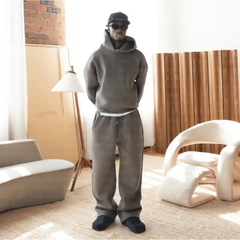 Fashion Hoodie & Sweatpants Set - THE OUTLET