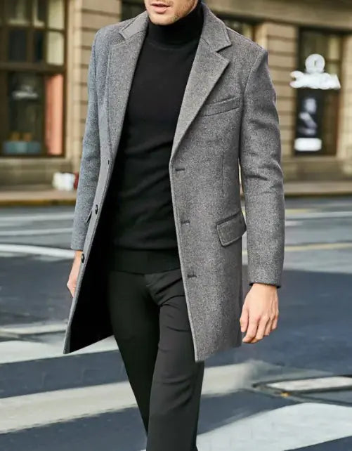 Gentleman's Winter Woolen Coat