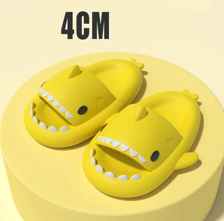Adult Shark Cartoon Slippers, Indoor Outdoor Funny Slippers - THE OUTLET